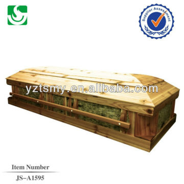 casket manufacture direct sale custom pine cremation casket